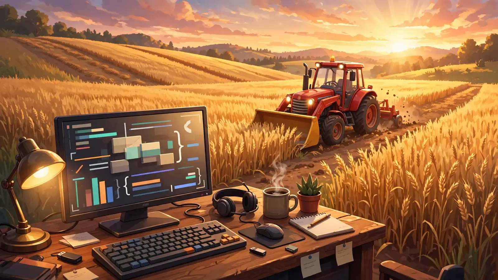 Play: the farming game video, via the r/accelerate thread