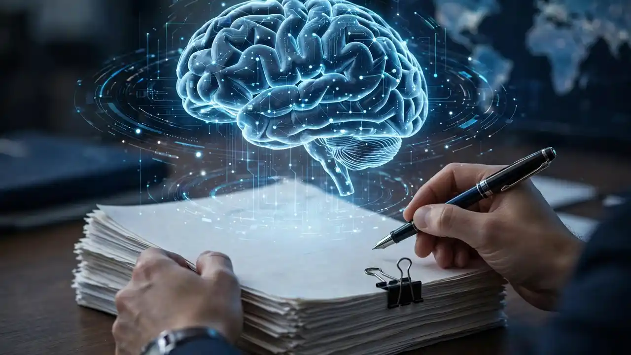 Illustration of international rules for AI