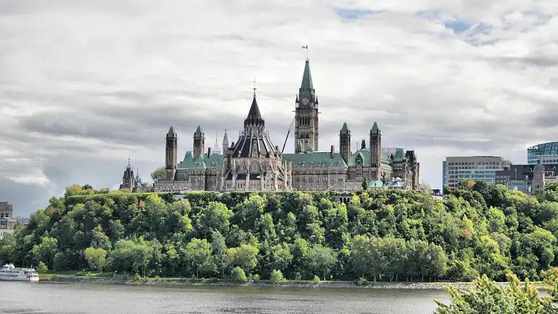Centre Block on Parliament Hill