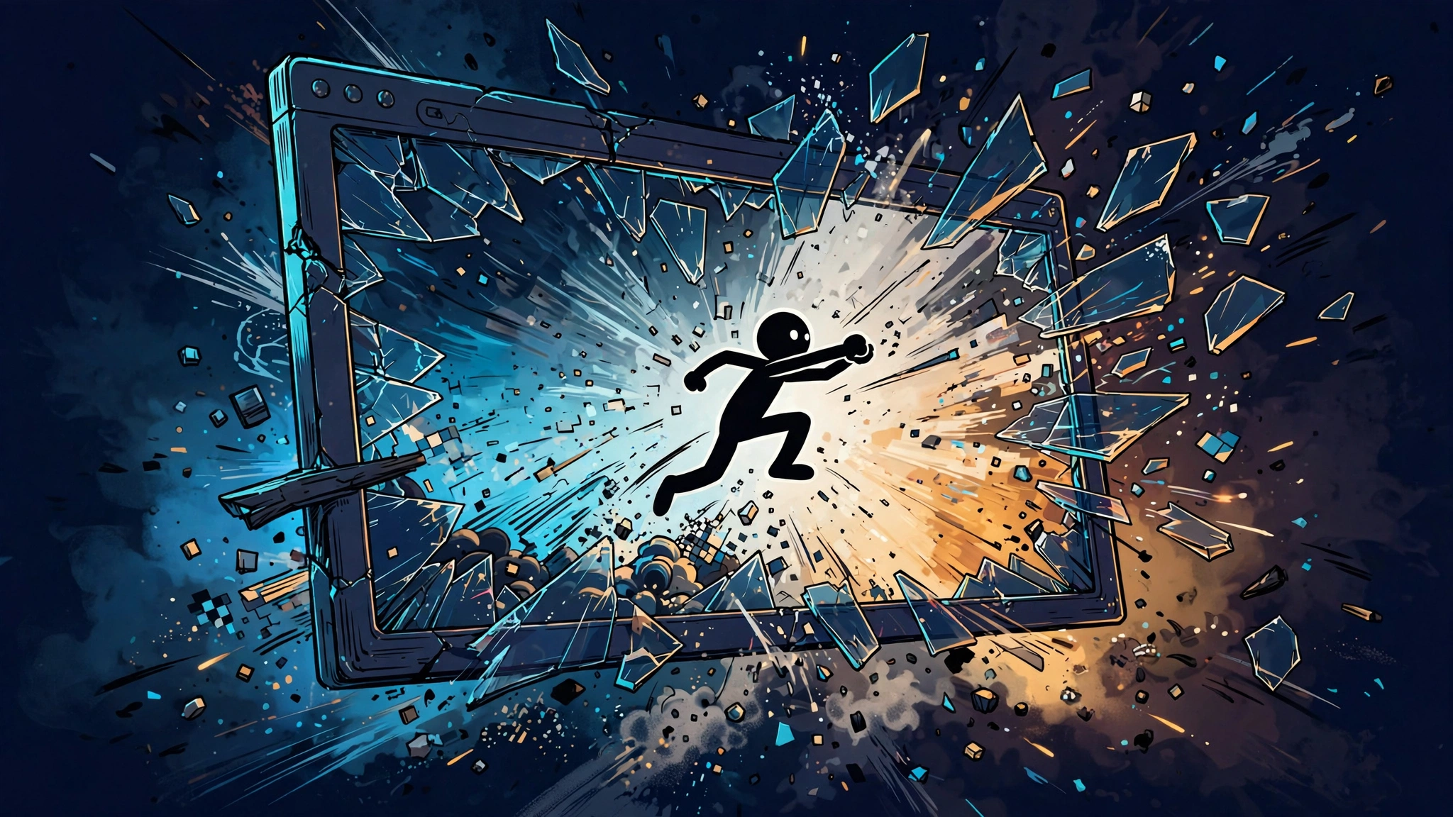 Play: the Destroy Any Website stickman game demo, via the r/ClaudeAI thread