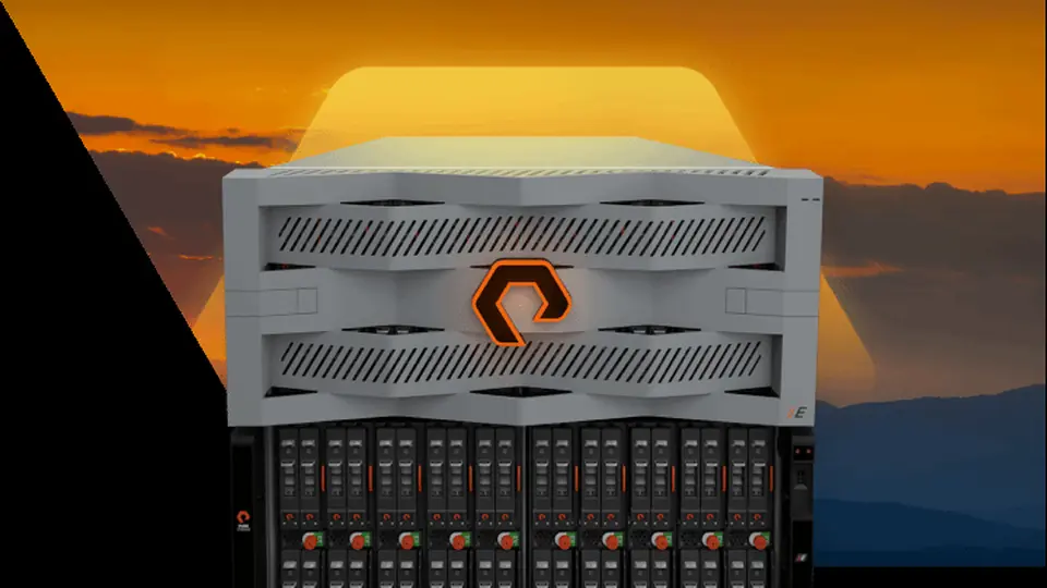 Everpure FlashBlade storage array, the hardware tier the company's new AI data capabilities build on