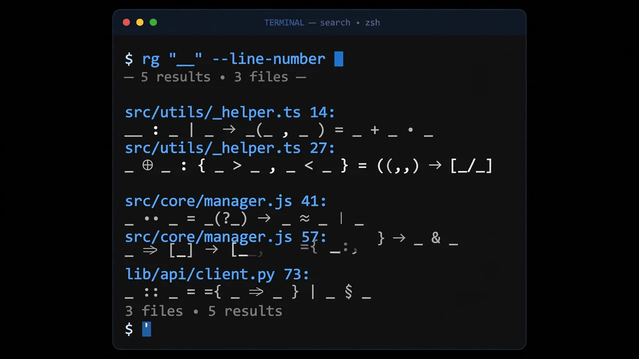 Illustration of a code graph linking files, functions and documents