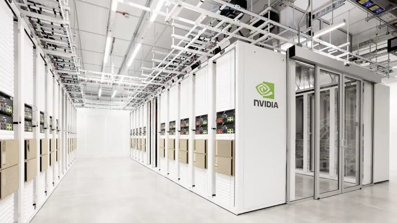 Nvidia's Cambridge-1 supercomputer installation