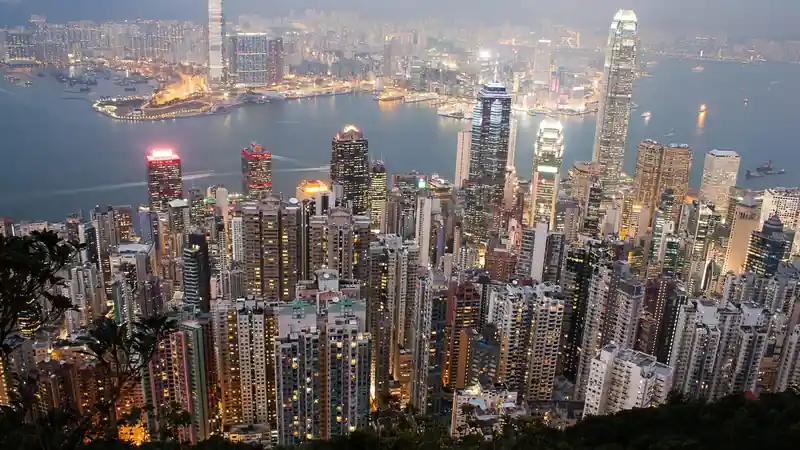 Hong Kong skyscrapers