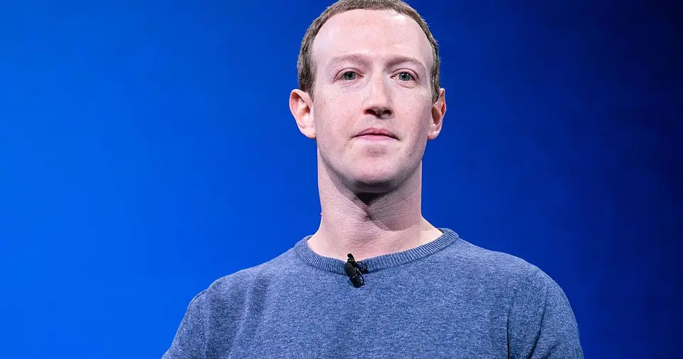 Mark Zuckerberg speaking at a keynote