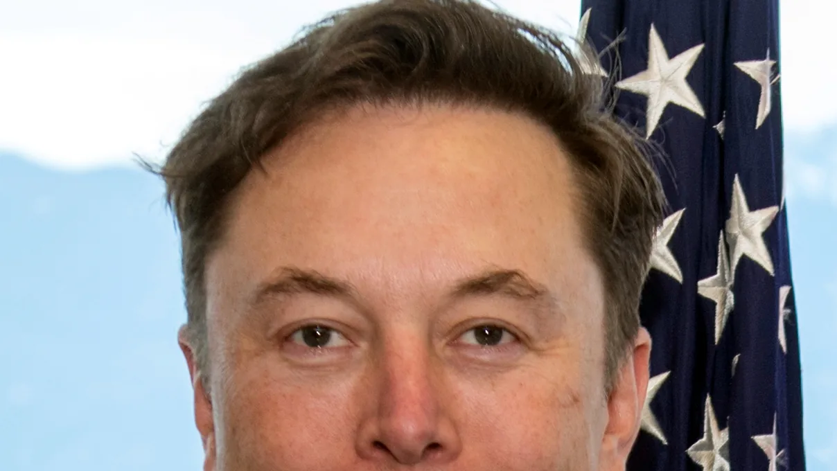 Portrait of Elon Musk