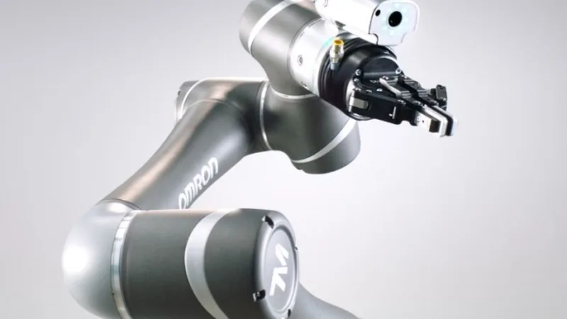 Omron collaborative robot arm
