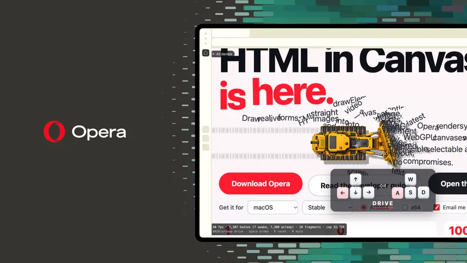 Interactive web content inside a 3D scene