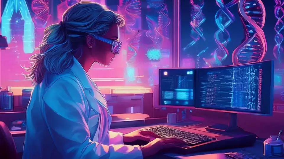 AI-assisted genomics research