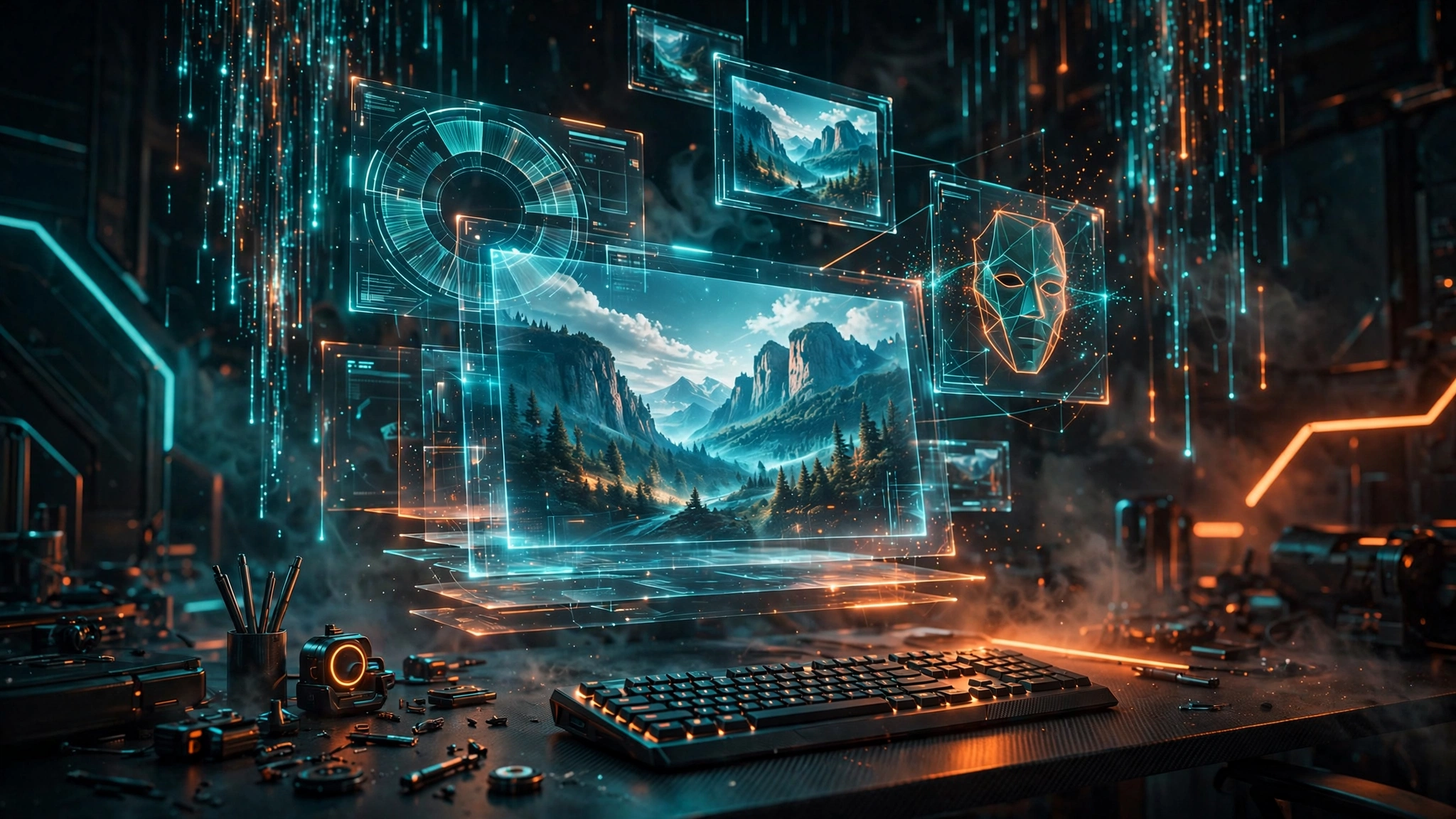 Play: 2-minute-18-second demo video of Photon Studio, the vibe-coded Photoshop alternative
