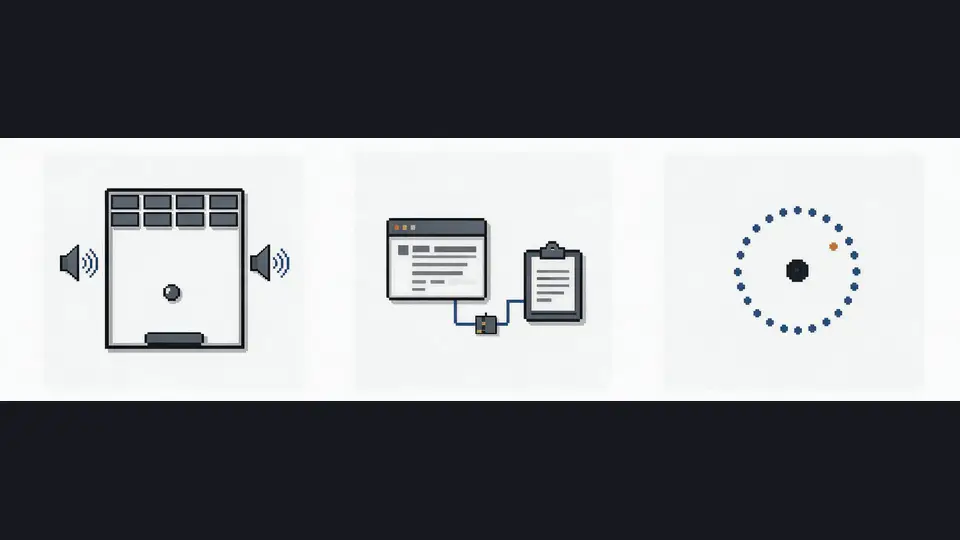 REA worked case studies: DX-Ball, Notion clipboard bridge, and TH04 bullet-ring