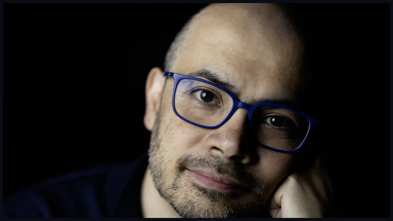 Google DeepMind CEO Demis Hassabis in a portrait photograph
