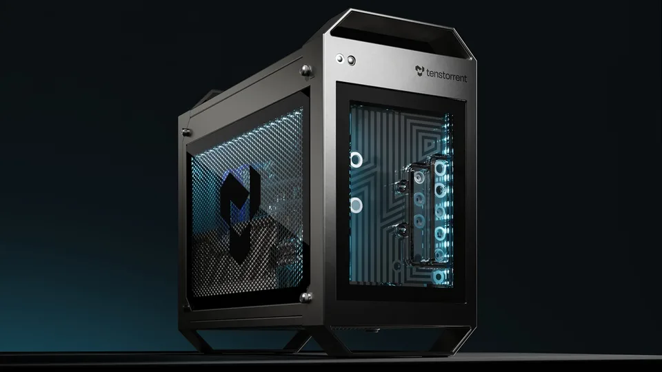 Tenstorrent TT-QuietBox AI workstation