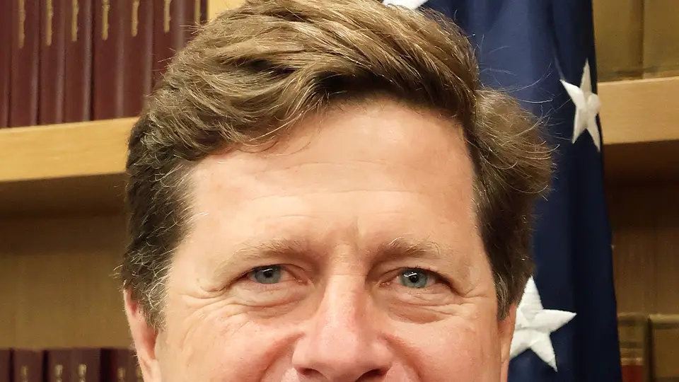 Close-up portrait of Jay Clayton