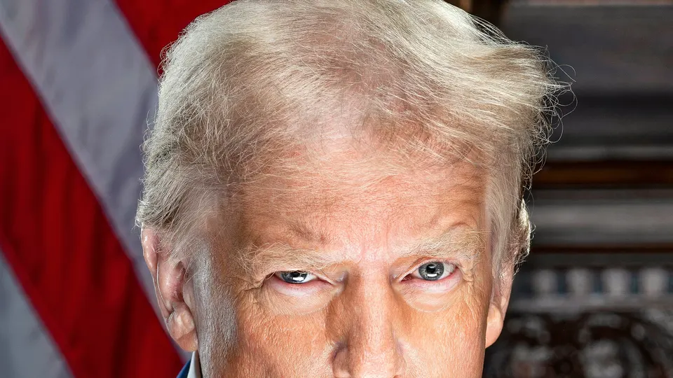 Official 2025 White House portrait of President Donald J. Trump