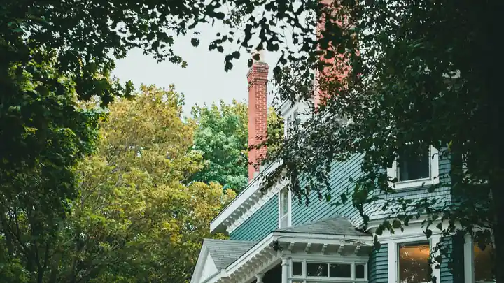 A modern house exterior, the collateral behind the $13 trillion U.S. mortgage market.